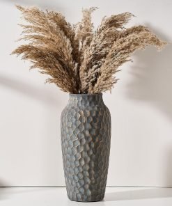 Ceramic Rustic Vase (Bronze)